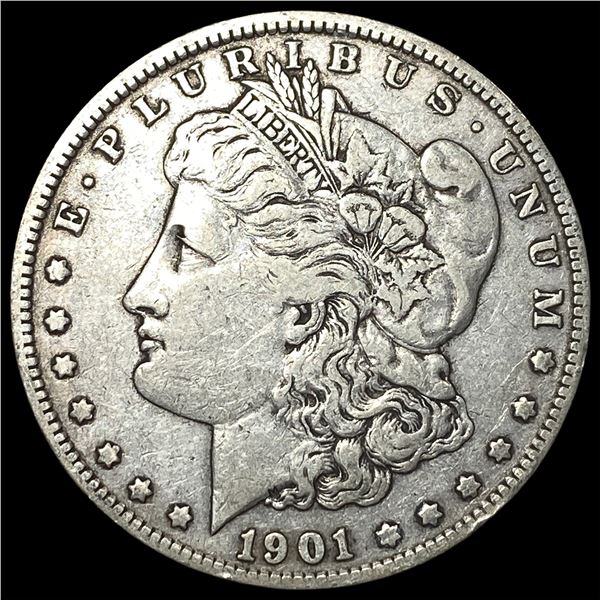 1901-S Silver Morgan Dollar NEARLY  UNCIRCULATED