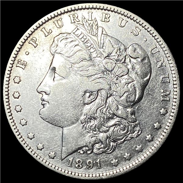 1891-O Morgan Silver Dollar CLOSELY  UNCIRCULATED