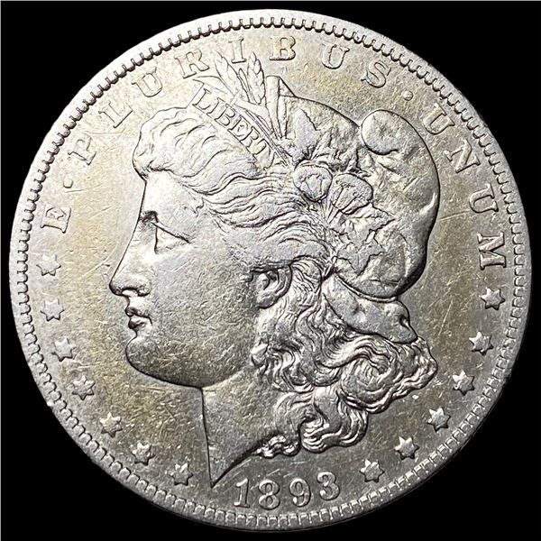 1893-O Silver Morgan Dollar LIGHTLY  CIRCULATED