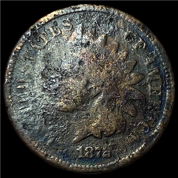 1872 Indian Head Cent NICELY CIRCULATED
