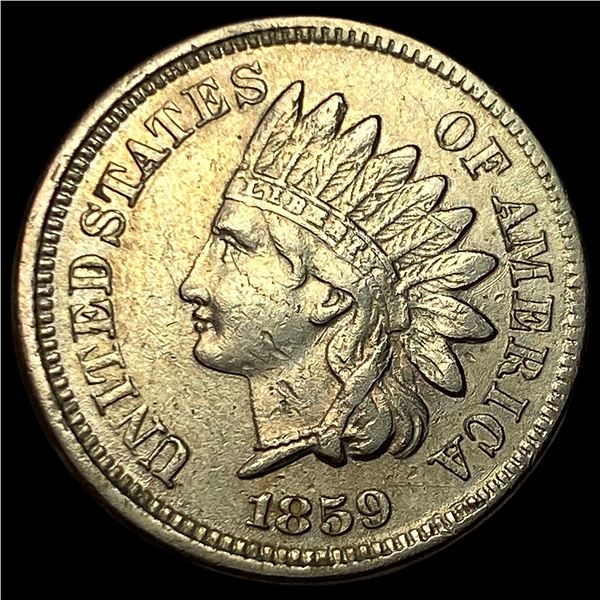 1859 Indian Head Cent CLOSELY UNCIRCULATED