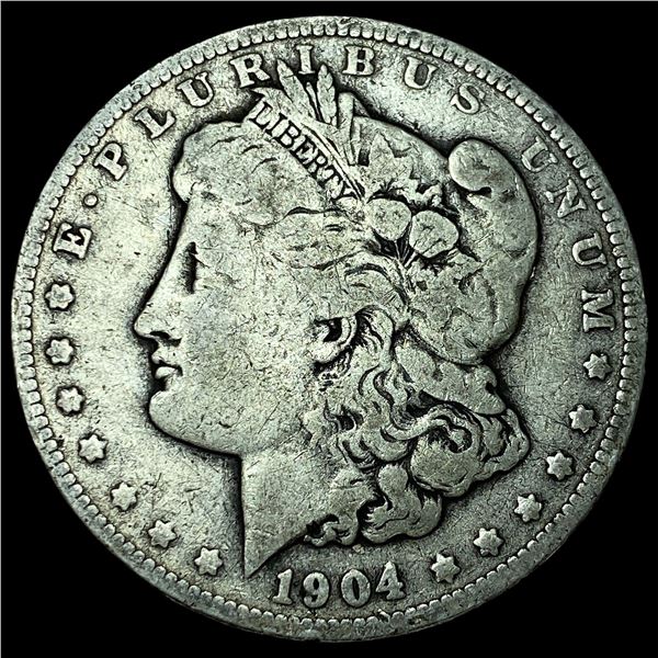 1904 Morgan Silver Dollar LIGHTLY CIRCULATED