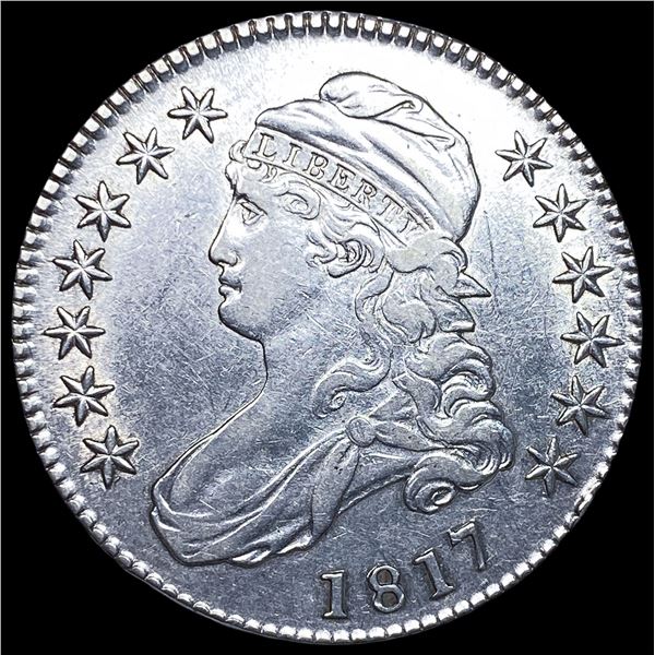 1817 Capped Bust Half Dollar CLOSELY  UNCIRCULATED