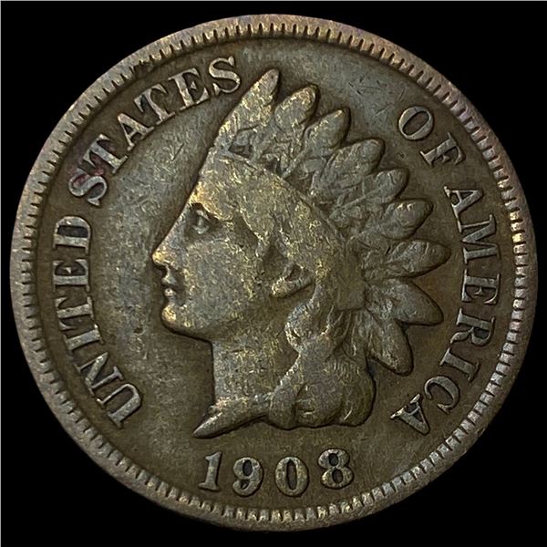 1908-S Indian Head Cent NEARLY UNCIRCULATED