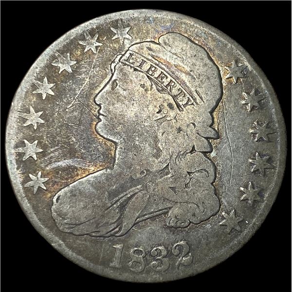 1832 Capped Bust Half Dollar NICELY  CIRCULATED