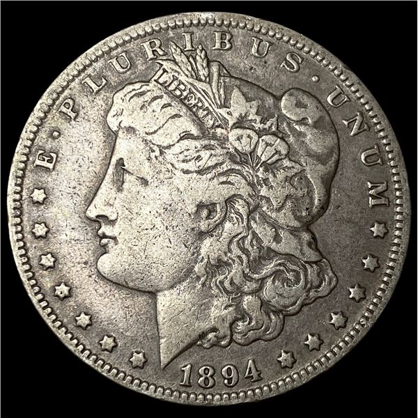1894-O Silver Morgan Dollar LIGHTLY  CIRCULATED