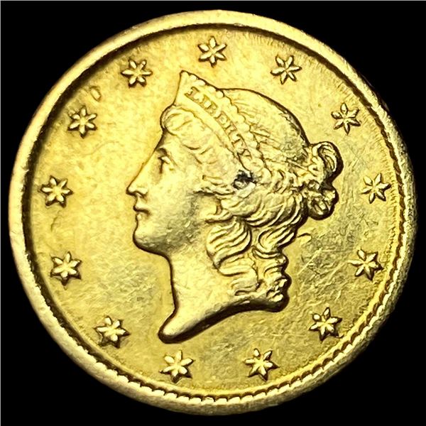 1851-O Gold $1 Liberty Head Type 1 HIGH GRADE