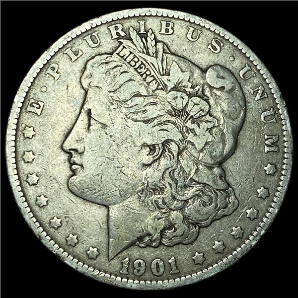 1901 Morgan Silver Dollar NEARLY UNCIRCULATED