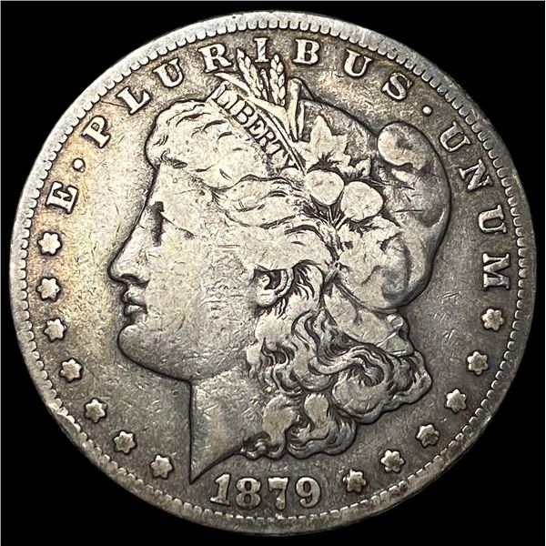 1879-CC Silver Morgan Dollar LIGHTLY  CIRCULATED