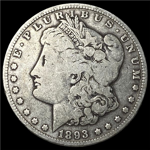 1893 Morgan Silver Dollar NICELY CIRCULATED