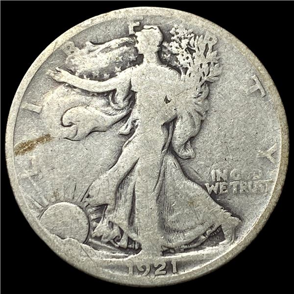1921 Silver Walking Liberty Half Dollar  NICELY CIRCULATED
