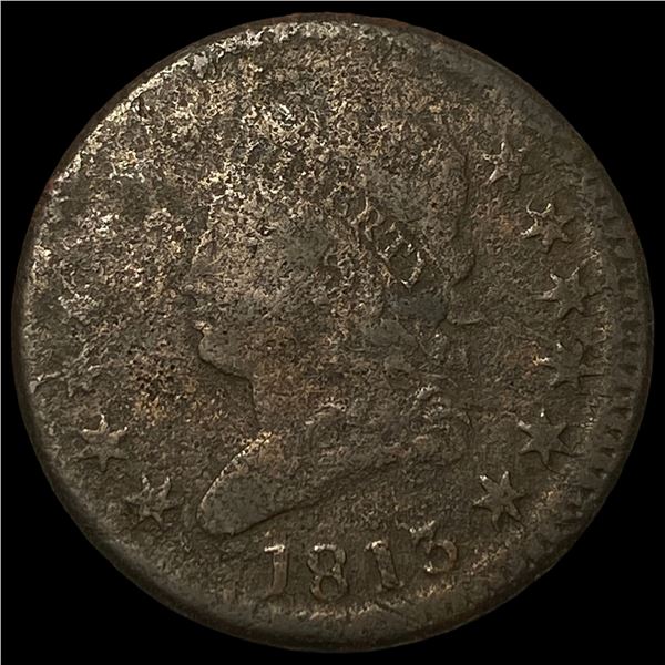 1813 Classic Head Large Cent NICELY  CIRCULATED