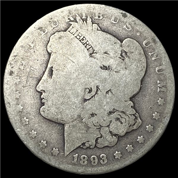 1893-CC Silver Morgan Dollar NICELY  CIRCULATED