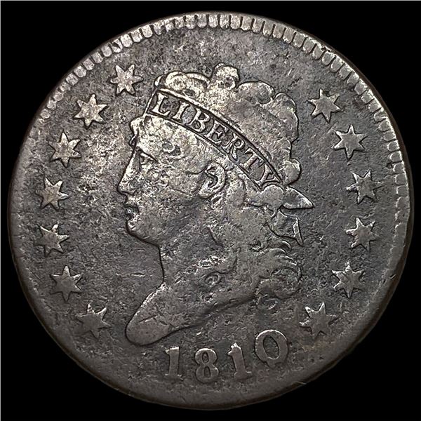 1810 Classic Head Large Cent LIGHTLY  CIRCULATED