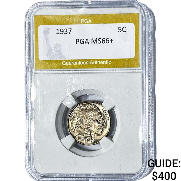 1937 Buffalo Nickel PGA MS66+