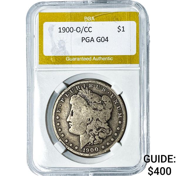 1900-O/CC Morgan Silver Dollar PGA G04
