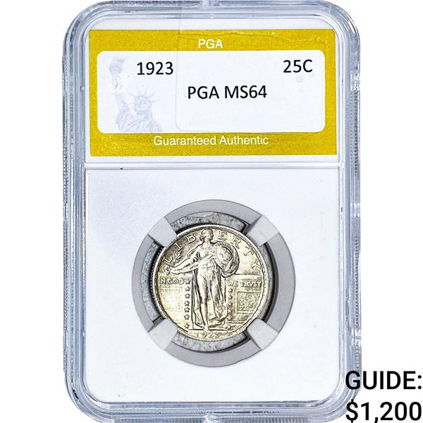 1923 Standing Liberty Quarter PGA MS64