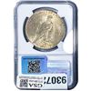 Image 2 : 1923 Silver Peace Dollar NGC MS61