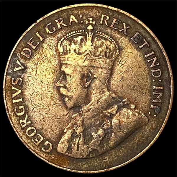 1920 Canada Bronze 1 Cent
