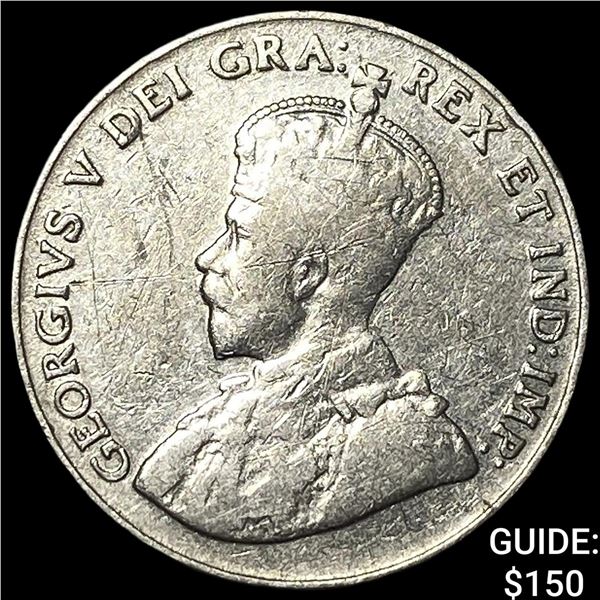 1926 Canada Nickel 5 Cents