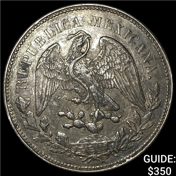 1900Mo Mexico Silver 1 Peso