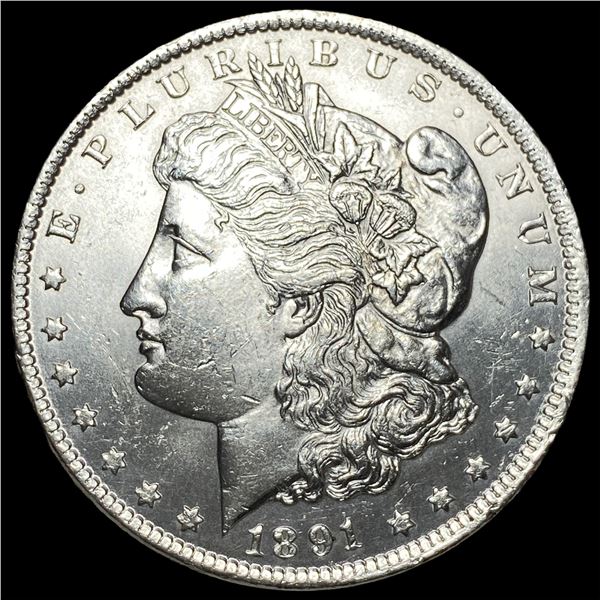 1891 Silver Morgan Dollar CHOICE BU