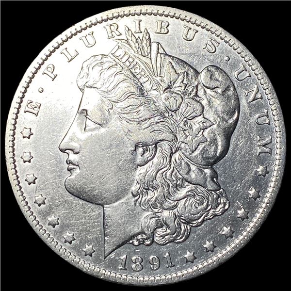 1891-O Silver Morgan Dollar CLOSELY  UNCIRCULATED