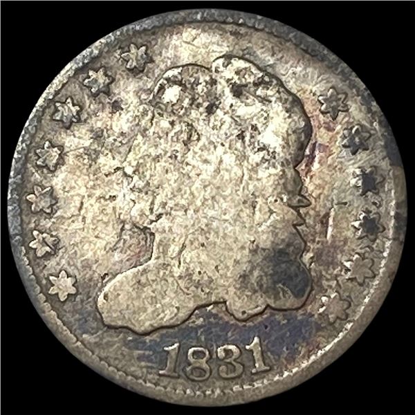 1831 Silver Capped Bust Half Dime NICELY  CIRCULATED