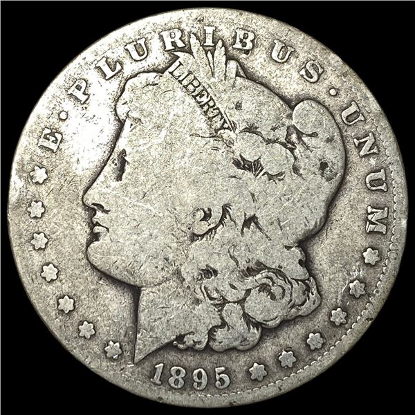 1895-S Silver Morgan Dollar NICELY CIRCULATED