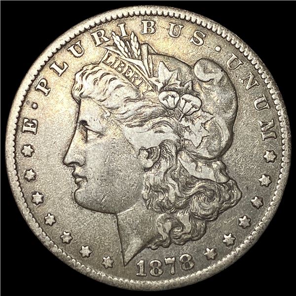 1878-CC Silver Morgan Dollar NEARLY  UNCIRCULATED
