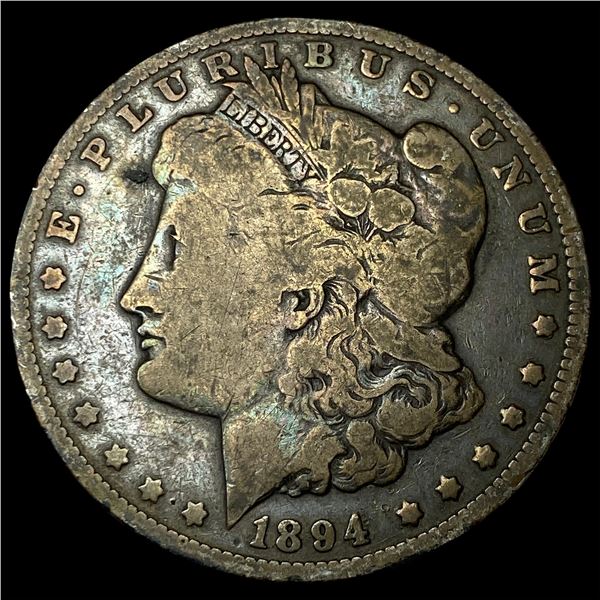 1894-O Silver Morgan Dollar LIGHTLY  CIRCULATED