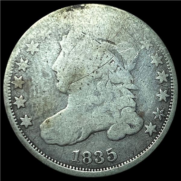 1835 Capped Bust Dime NICELY CIRCULATED