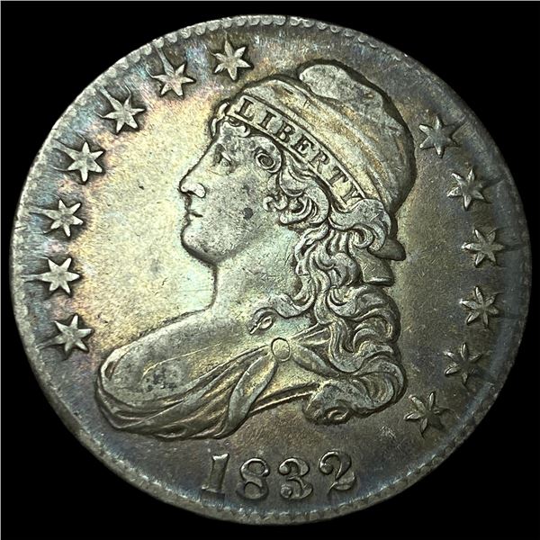 1832 Capped Bust Half Dollar CLOSELY  UNCIRCULATED
