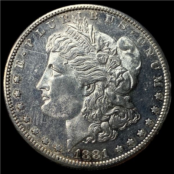 1881-S Silver Morgan Dollar CHOICE BU