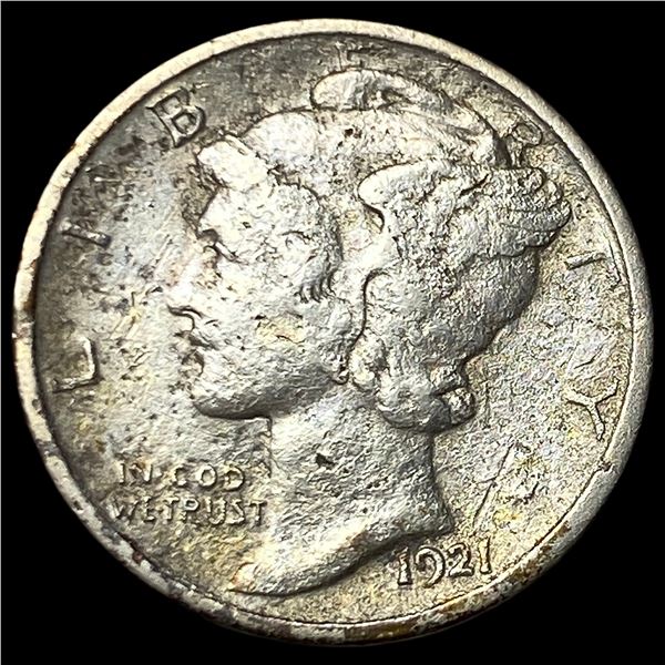 1921-D Silver Mercury Dime HIGH GRADE