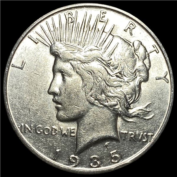 1935-S Silver Peace Dollar CLOSELY  UNCIRCULATED