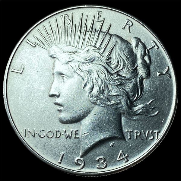1934 Silver Peace Dollar UNCIRCULATED