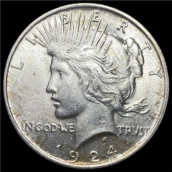 1924 Silver Peace Dollar UNCIRCULATED