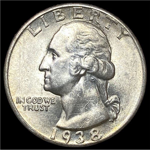 1938 Washington Silver Quarter UNCIRCULATED