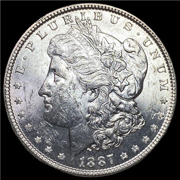 1887 Morgan Silver Dollar CHOICE BU