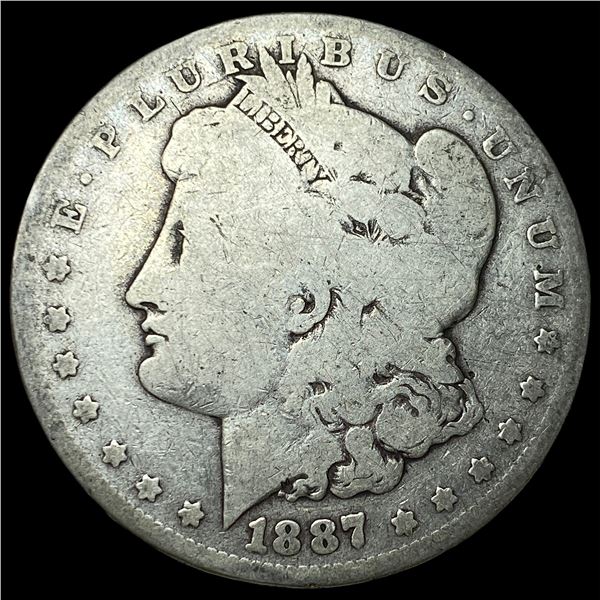 1887 Silver Morgan Dollar NICELY CIRCULATED