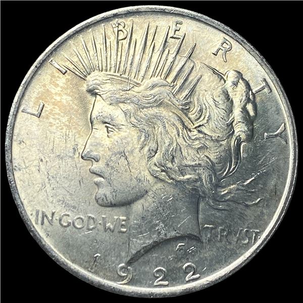 1922 Silver Peace Dollar GEM BU