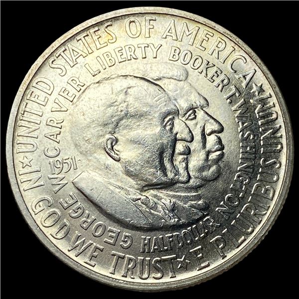 1951-D Silver Booker T. Washington Half  Dollar GEM BU