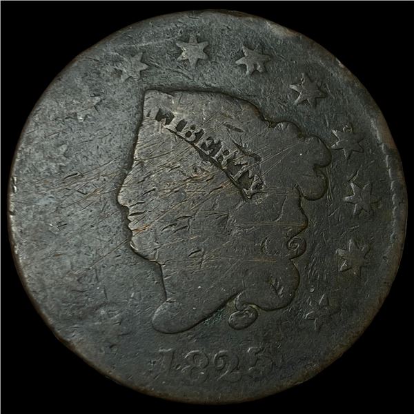 1825 Coronet Head Large Cent NICELY  CIRCULATED