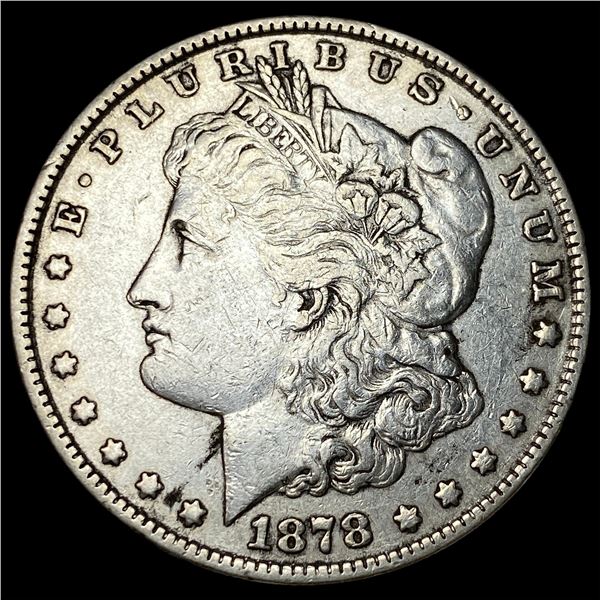 1878 Silver Morgan Dollar NEARLY UNCIRCULATED