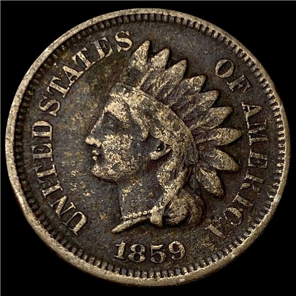 1859 Indian Head Cent NICELY CIRCULATED
