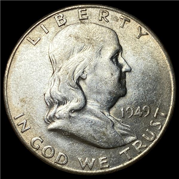 1949-S Silver Franklin Half Dollar  UNCIRCULATED