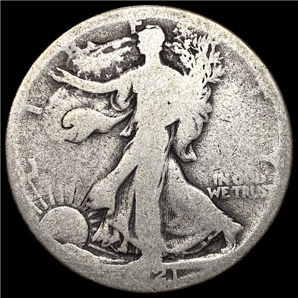 1921 Walking Liberty Half Dollar NICELY  CIRCULATED