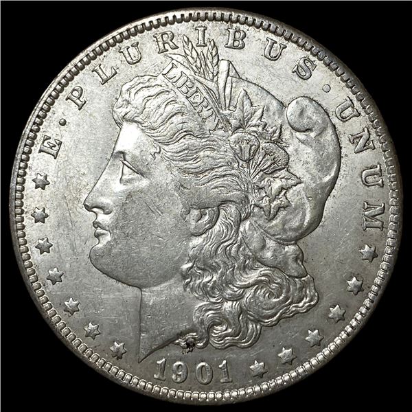 1901-O Silver Morgan Dollar CHOICE AU