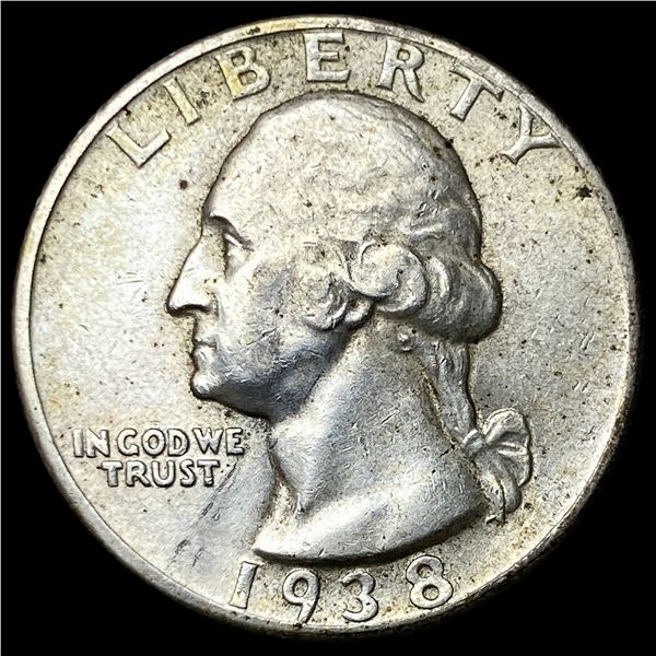 1938-S Silver Washington Quarter CLOSELY  UNCIRCULATED
